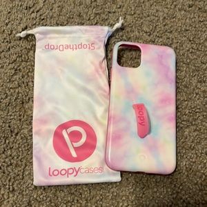 Matte iPhone 11 Pro Max case (loopy case)